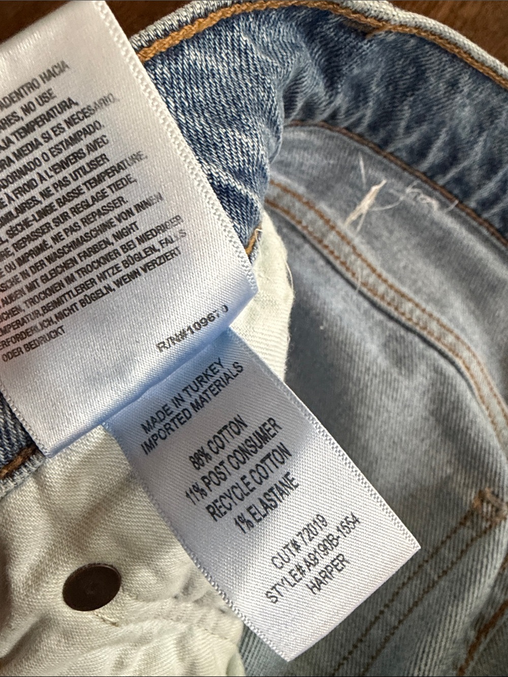 Agolde Harper Crop Jeans 27 - Picture 5 of 7